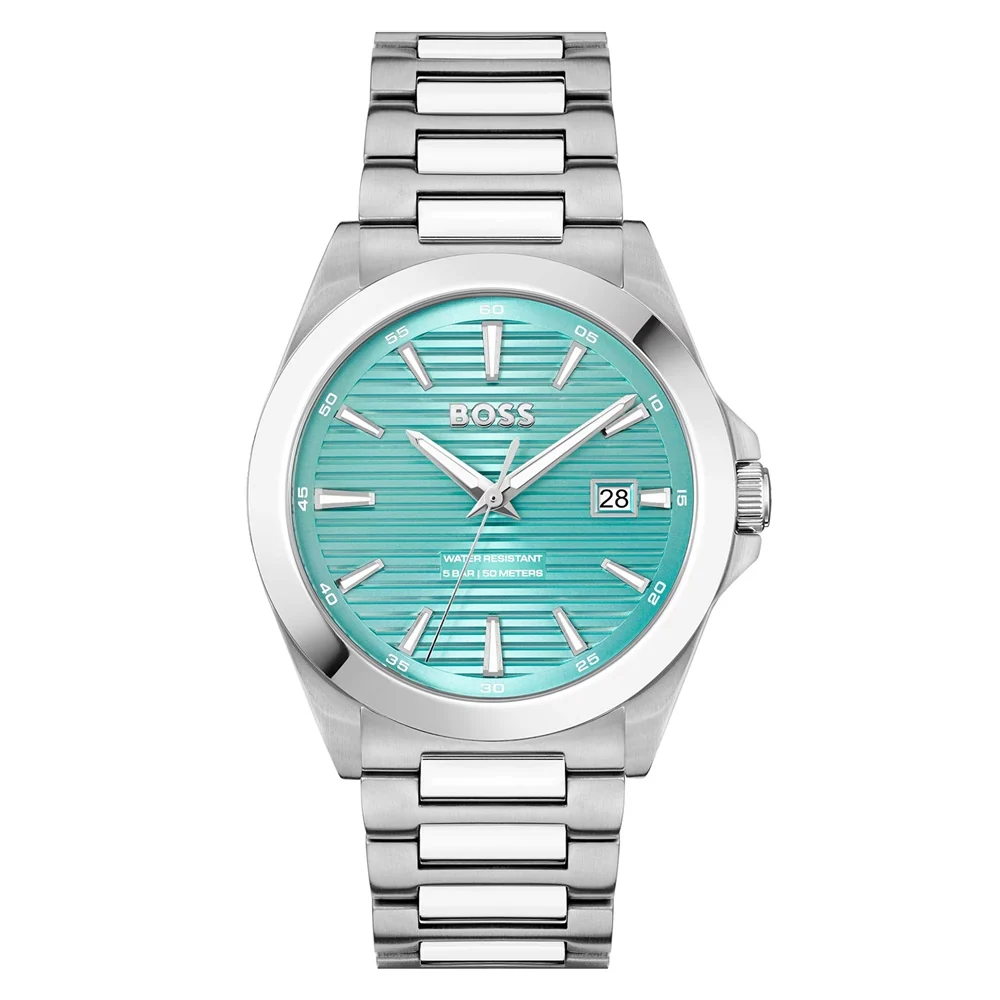 BOSS Watches Mens Strike Watch In Turquoise 1514171
