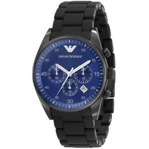Emporio Armani Sportivo Men's Blue Dial Chronograph Watch AR5921