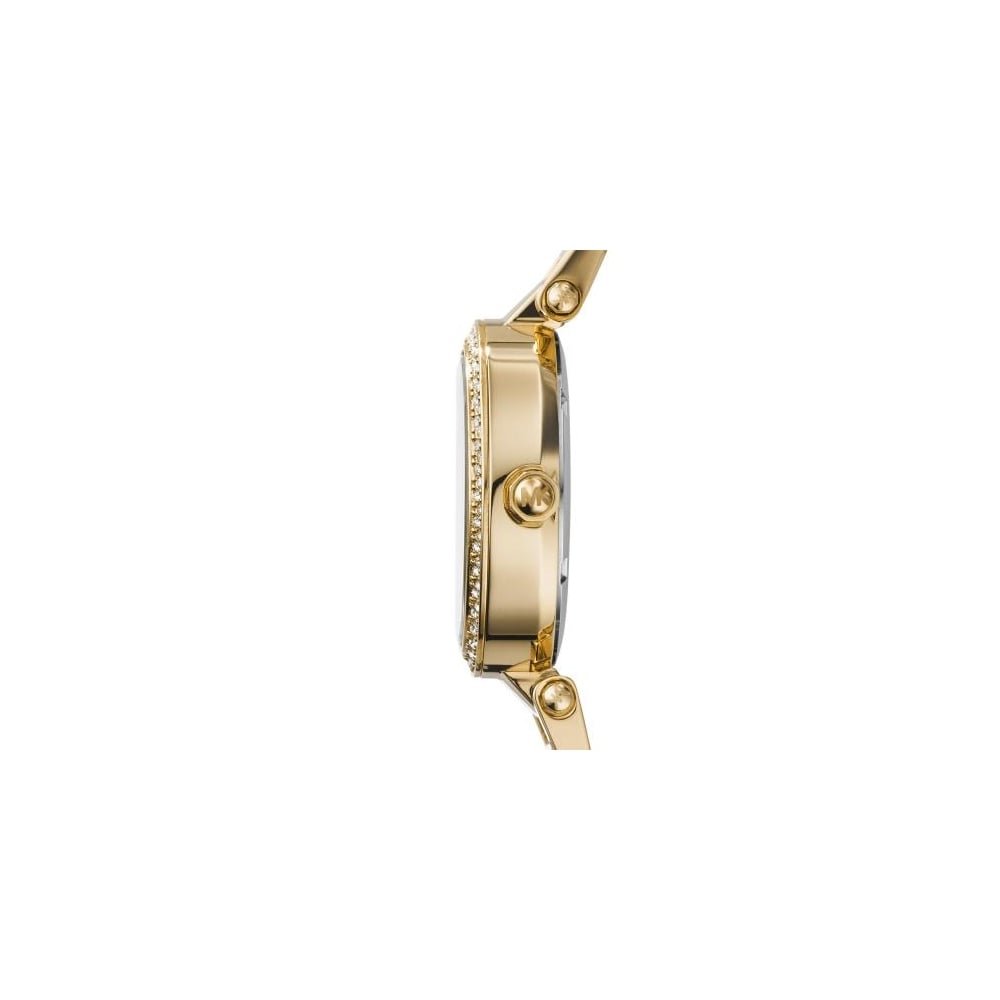 Michael Kors Parker Pavé Women's Gold-Tone Multifunction Watch MK6056 - Image 4