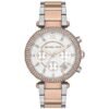 Michael Kors Parker Women’s Two-Tone White Dial Watch MK5820