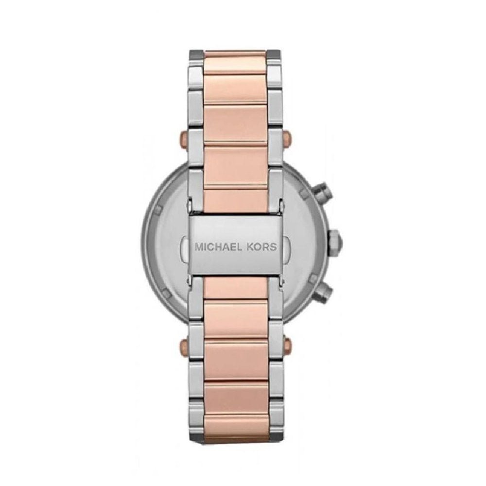 Michael Kors Parker Women's Two-Tone White Dial Watch MK5820 - Image 4