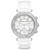 Michael Kors Parker Women’s White Ceramic Chronograph Watch MK5848