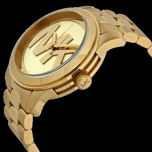 Michael Kors Runway XL Women's Gold-Tone Chronograph Watch MK5473 - Image 4