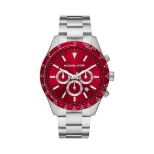 Michael Kors Layton Men's Oversized Silver-Tone Chronograph Watch MK8822